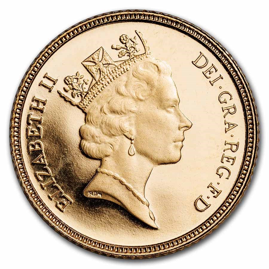 Great Britain Gold Proof Half Sovereign (Random Year)
