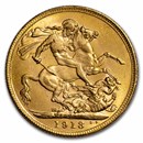 Great Britain Gold Sovereign Coins (Random) Avg Circ