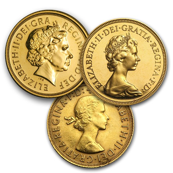 Great Britain Gold Sovereign Coins (Random) BU Great Britain Gold Sovereign Coins (Random) BU