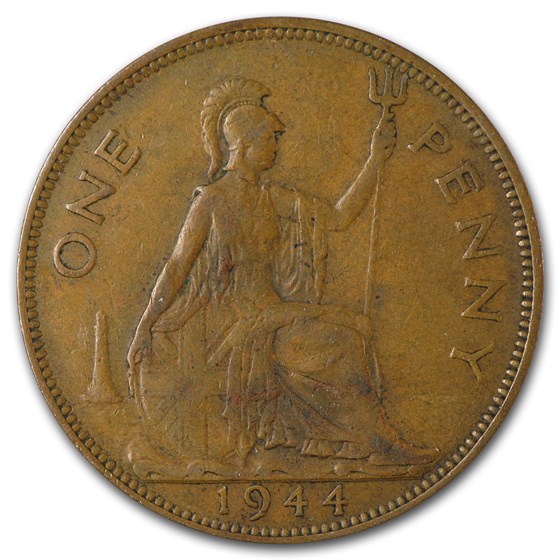 Great Britain Large Penny Average Circ (Random Dates) Great Britain Large Penny Average Circ (Random Dates)