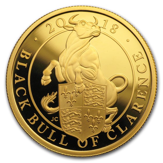 Great Britain Proof 1 oz Gold Queen's Beasts (Random, Abrasions) Great Britain Proof 1 oz Gold Queen's Beasts (Random, Abrasions)