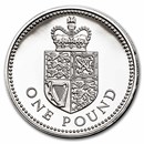 Great Britain Silver £1 Pound Proof (Random Year)