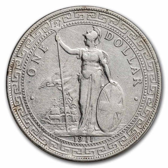 Great Britain Trade Dollars VF (ASW .780, Random Dates) Great Britain Trade Dollars VF (ASW .780, Random Dates)