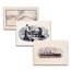 Great Corporations of the U.S. Collection - 11 Stocks + 3 Prints