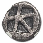 Greece, Isle of Aegina Silver Stater (457-350 BC) XF NGC 4/1