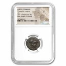 Greece Thessalian League AE Bronze (2nd-1st Cent. BC) F NGC