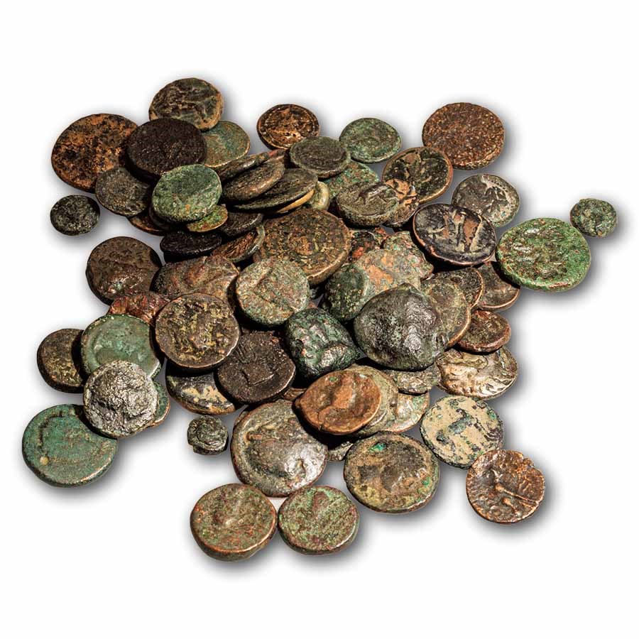 Greek Bronze Coin (1st-4th Century BC) Average Circulation