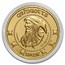 Harry Potter 1 oz Gold Currency: Gringotts Galleon Round