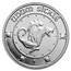 Harry Potter 1 oz Silver Currency: Sickle Round (100 in Bank Bag)