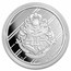 Harry Potter 1 oz Silver Houses; Gryffindor BU