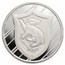 Harry Potter 1 oz Silver Houses; Hufflepuff BU