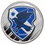 Harry Potter 1 oz Silver Houses; Ravenclaw Colorized with TEP