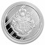 Harry Potter 1 oz Silver Houses; Slytherin BU