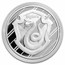 Harry Potter 1 oz Silver Houses; Slytherin BU