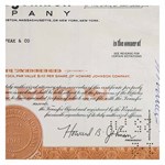 Howard Johnson Company Stock Certificate (Orange)