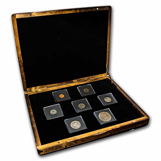 Hungary Emperor Franz Joseph 7-Coin Presentation Set Hungary Emperor Franz Joseph 7-Coin Presentation Set