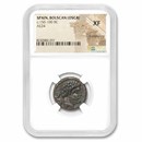 Iberia, Bolscan AE24 (150-100 BC) XF NGC