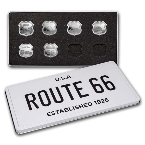 Icons of Route 66 Collection w/Gift Box Tin Icons of Route 66 Collection w/Gift Box Tin