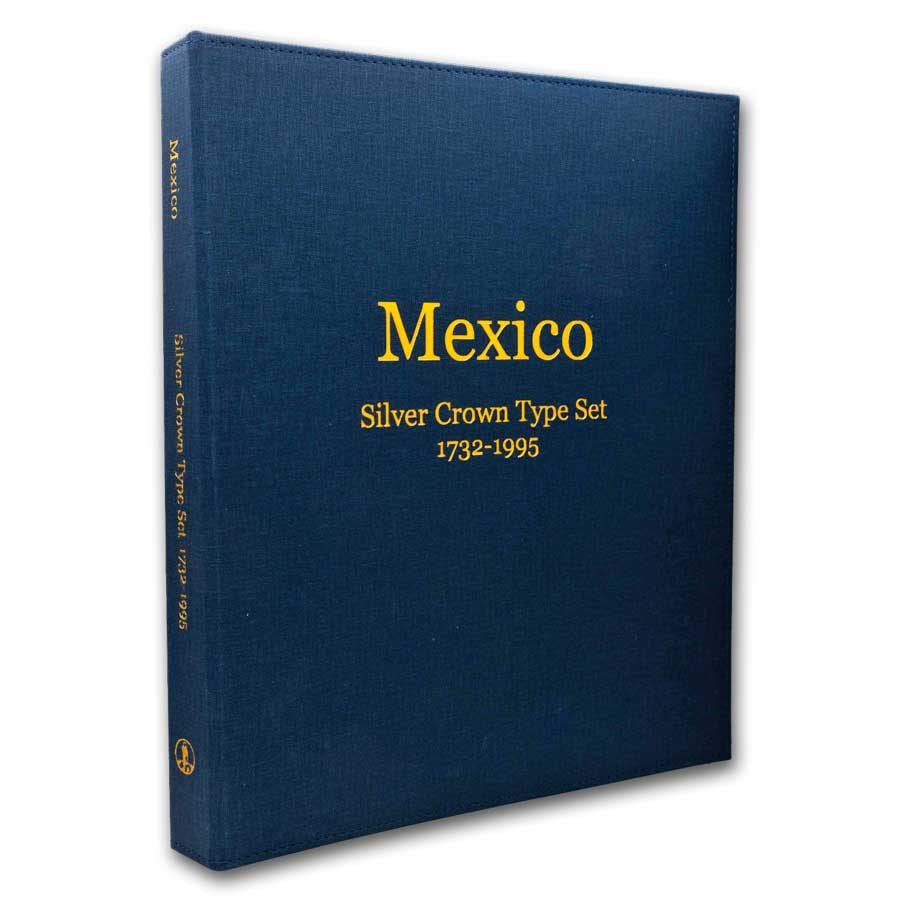 IFO Album - Mexico Silver Crown Type Set (1732-1995)