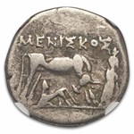 Illyria, Dyrrhachium AR Drachm (3rd-1st Cent. BC) Fine NGC