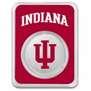 Indiana University 1 oz Silver Colorized Round (in TEP)