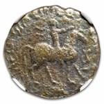 Indo-Parthians AR Tetradrachm Gondophares (After 40 BC) VG NGC