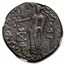 Indo Scythian AE Tetradrachm Aspavarma (20-46 AD) F NGC