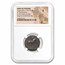 Indo Scythian AE Tetradrachm Aspavarma (20-46 AD) F NGC