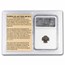 Indo Scythian AR Drachm Azes I/II (58 BC-5 AD) XF NGC (Vault)