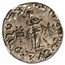 Indo Scythian AR Tetradrachm Azes I/II (c.58 BC) AU NGC