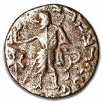Indo-Scythian Silver Drachm (c.58 BC) XF (Money of the Bible)