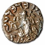 Indo-Scythian Silver Drachm (c.58 BC) XF (Money of the Bible)