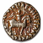 Indo-Scythian Silver Drachm (c.58 BC) XF (Money of the Bible)