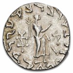 Indo Scythian Silver Tetradrachm Azes I (57-35 BC) AU