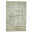 Int. Mercantile Marine Co. "Titanic" Older Stock Cert (Blue)