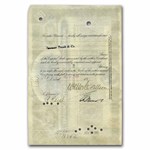 Int. Mercantile Marine Co. "Titanic" Older Stock Cert (Green)
