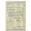 Int. Mercantile Marine Co. "Titanic" Older Stock Cert (Green)