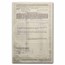 International Telephone and Telegraph Corp Stock Cert (Gray)