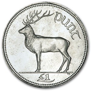 Ireland 1995 Punt Uncirculated KM#27 Ireland 1995 Punt Uncirculated KM#27