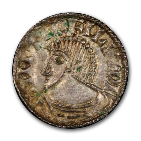 Irish-Viking Period AR Penny (circa 995-1150 AD) MS-64 PCGS