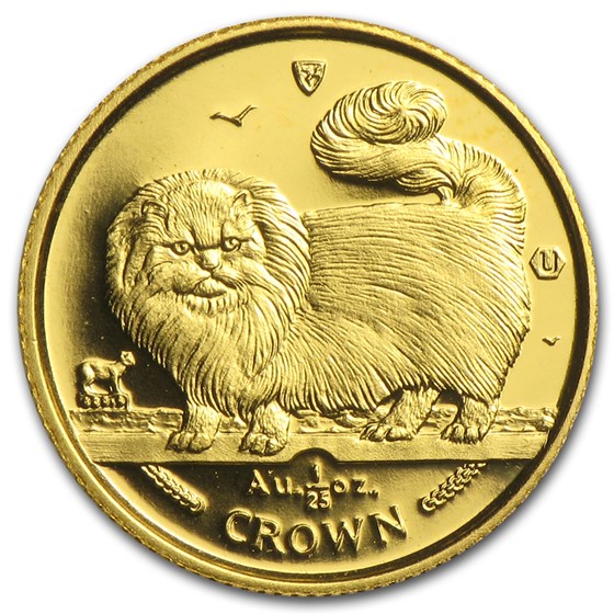 Isle of Man 1/25 oz Gold Cat BU/Proof (Random) Isle of Man 1/25 oz Gold Cat BU/Proof (Random)