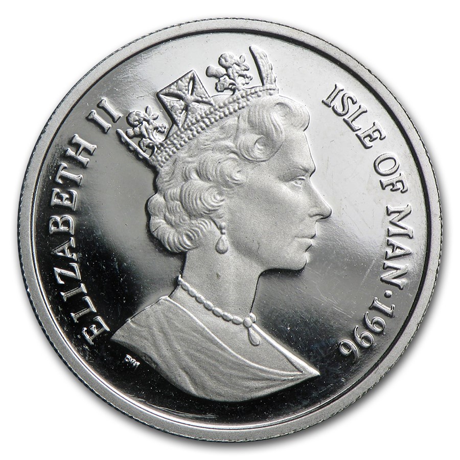 Isle of Man 1/4 oz Platinum Noble BU