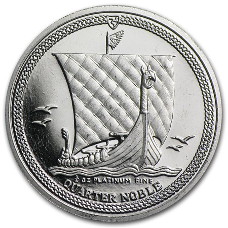 Isle of Man 1/4 oz Platinum Noble Proof
