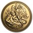 Isle of Man 1 oz Gold Angel BU/Proof (Random Year)