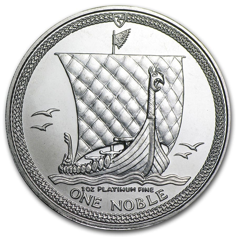 Isle of Man 1 oz Platinum Noble BU/Proof (Random Year)