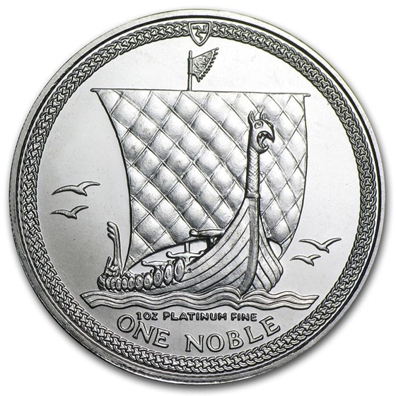Isle of Man 1 oz Platinum Noble BU/Proof Isle of Man 1 oz Platinum Noble BU/Proof