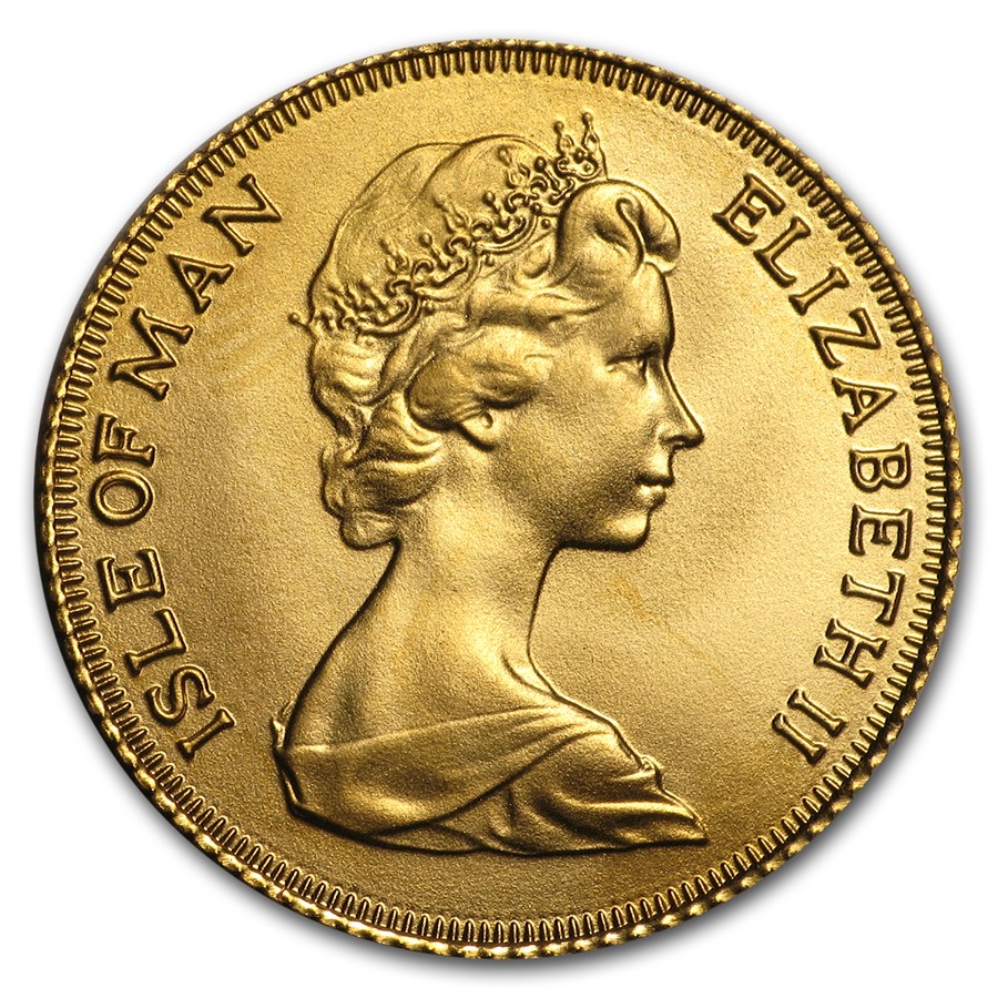 Buy Isle of Man Gold Half Sovereign BU (Random) | APMEX