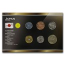 Japan 1 Yen-500 Yen 6-Coin Set BU