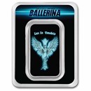 John Wick 1 oz Silver Ballerina Tattoo Bar w/ TEP