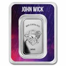 John Wick® 1 oz Silver Continental Bar (TEP)